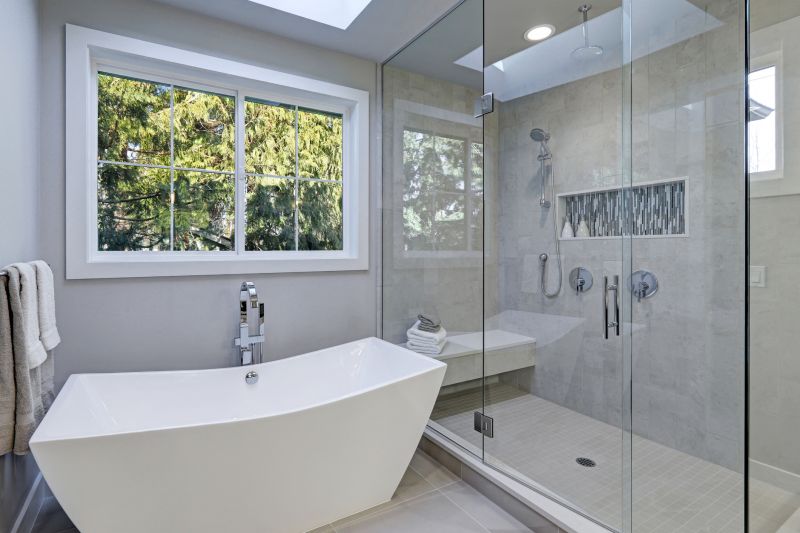 Luxury Bathroom Upgrade with Freestanding Bathtub